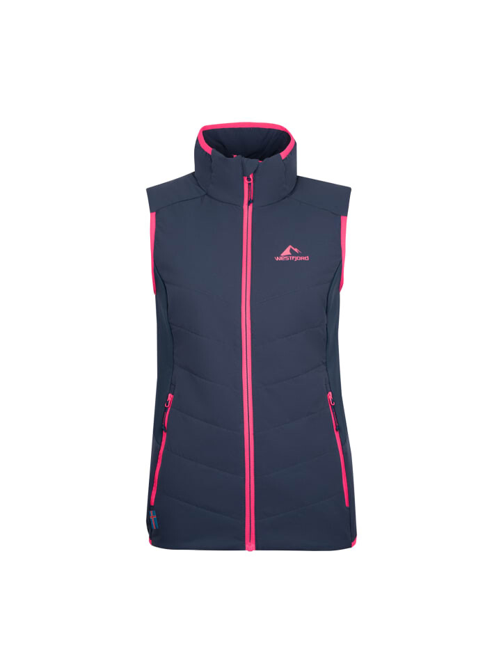 Спортивный жилет Westfjord Funktions Reykir XT, цвет navy/pink
Спортивный жилет Westfjord Funktions Reykir XT, цвет navy/pink