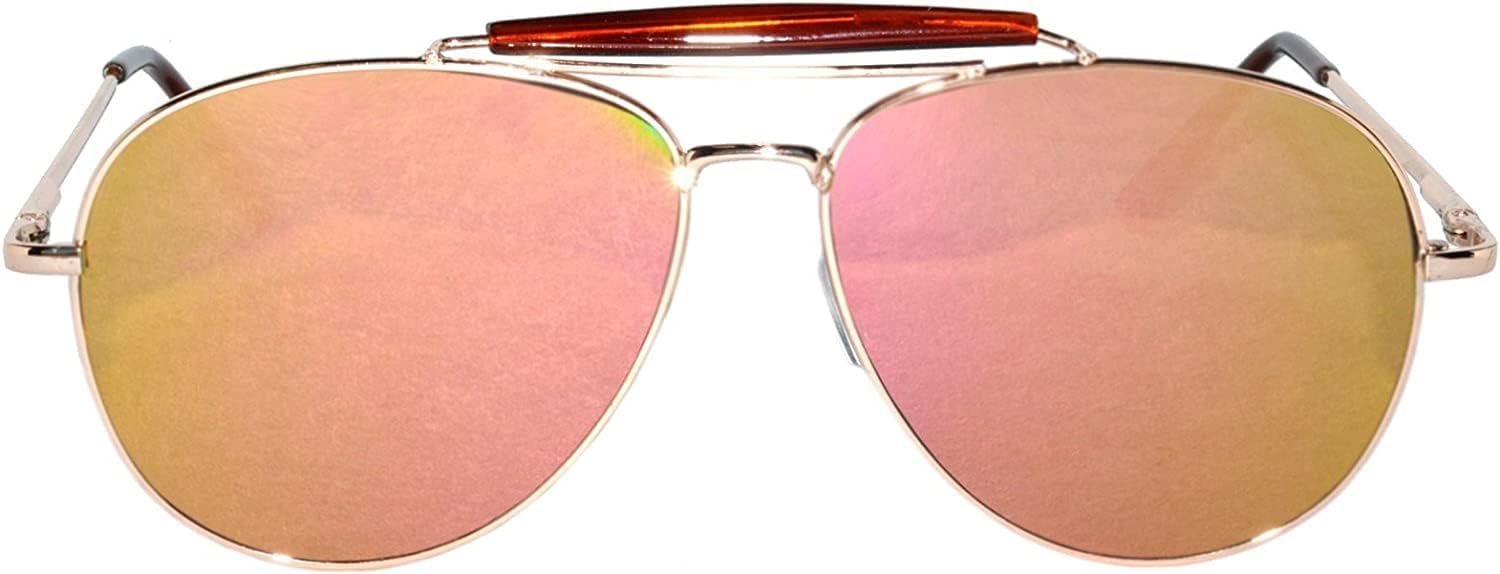 Солнцезащитные очки-авиаторы OWL с перемычкой над бровями, женские, с защитой от УФ-излучения, плоскими зеркальными линзами, модные солнцезащитные очки в металлической оправе, Gold Pink Mirror
Солнцезащитные очки-авиаторы OWL с перемычкой над бровями, женские, с защитой от УФ-излучения, плоскими зеркальными линзами, модные солнцезащитные очки в металлической оправе, Gold Pink Mirror