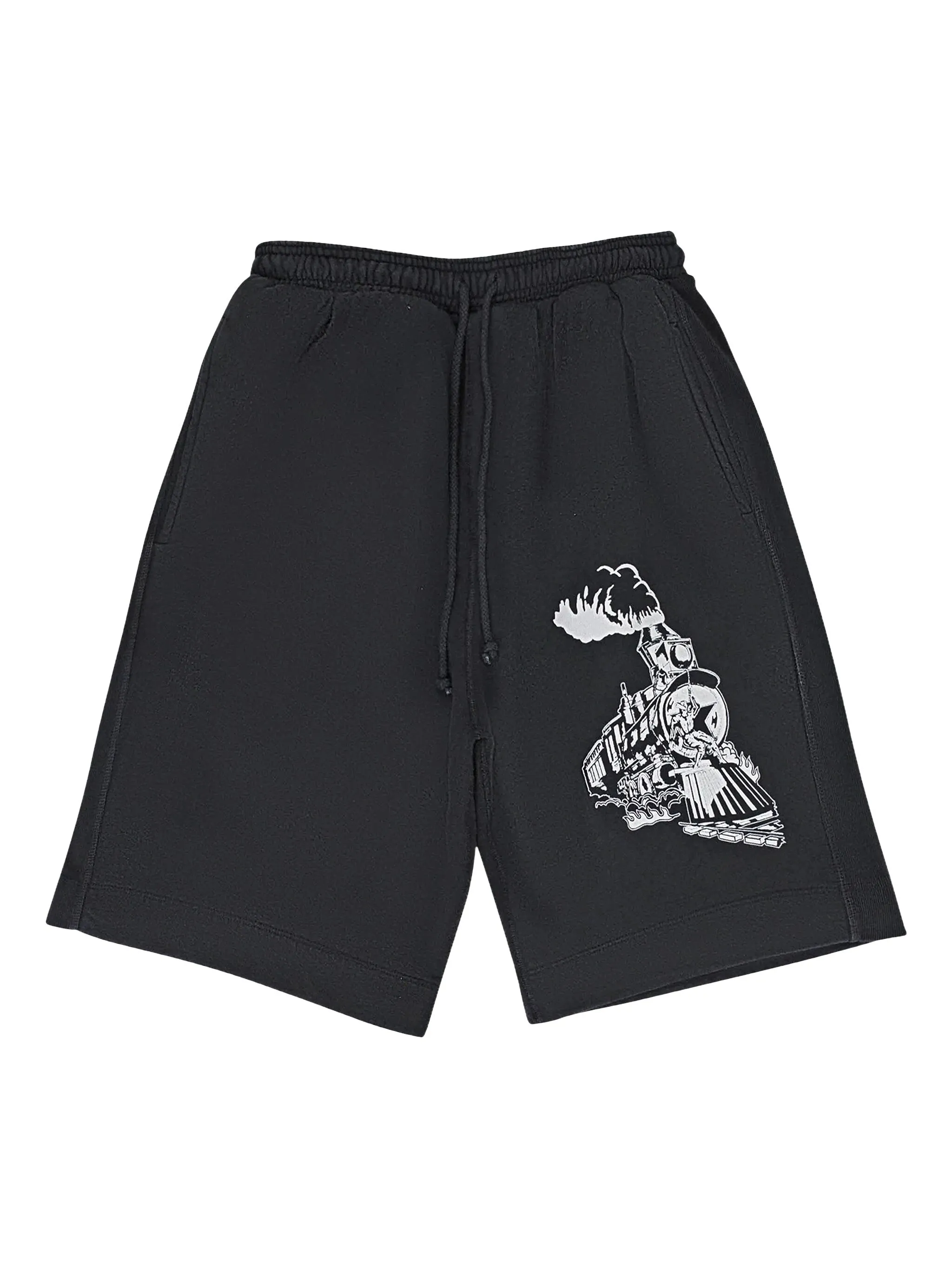 Шорты с кулиской и графичным принтом Warren Lotas, черный
Шорты с кулиской и графичным принтом Warren Lotas, черный