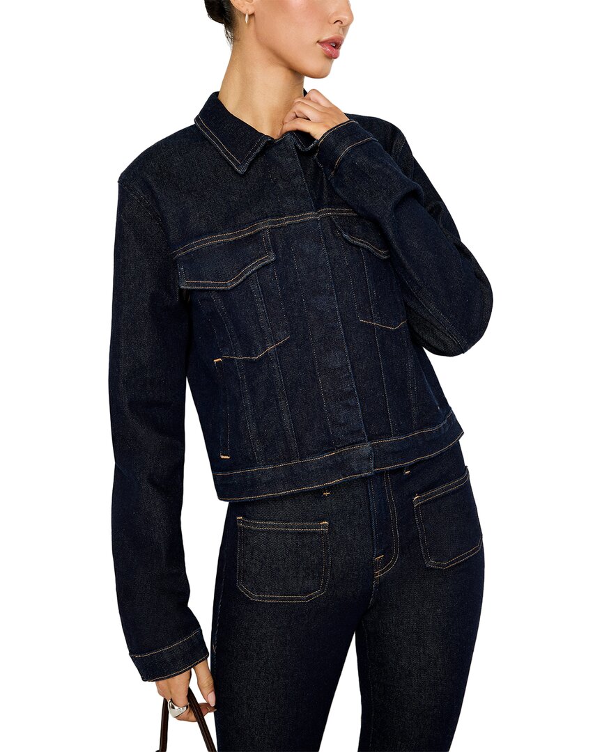 GOOD AMERICAN Джинсовая куртка Committed, синий
GOOD AMERICAN Джинсовая куртка Committed, синий