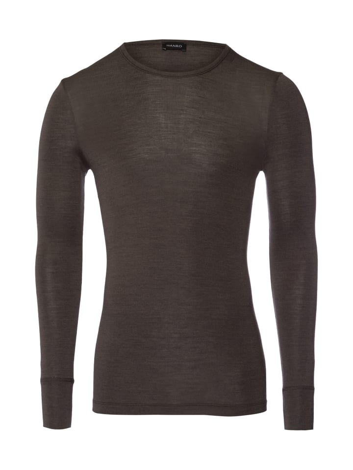 Hanro Шерстяной шелковый лонгслив земляных оттенков
Hanro Шерстяной шелковый лонгслив земляных оттенков
