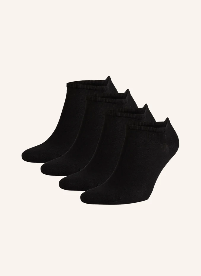 Упаковка из 4 носков-кроссовок Tommy Hilfiger, черный
Упаковка из 4 носков-кроссовок Tommy Hilfiger, черный