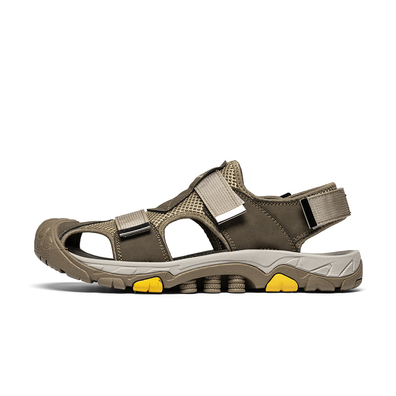 Mulinsen Пляжные сандалии мужские цвета хаки/черный
Mulinsen Пляжные сандалии мужские цвета хаки/черный