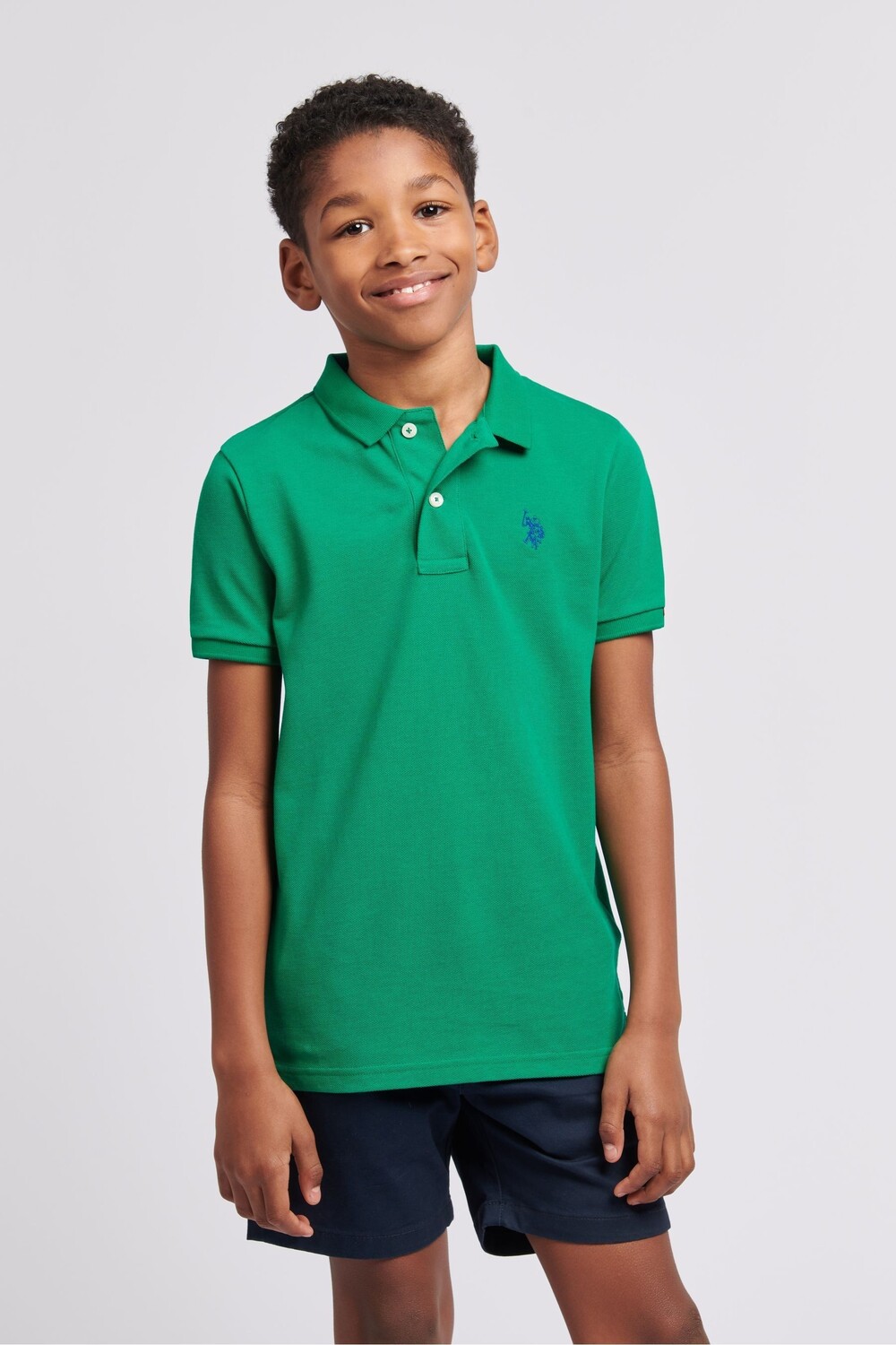 Рубашка-Поло из пике для мальчиков с рисунком всадника U.S. Polo Assn, зеленый
Рубашка-Поло из пике для мальчиков с рисунком всадника U.S. Polo Assn, зеленый