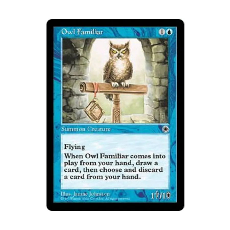 CCG Знакомая сова (С), MTG - Portal
CCG Знакомая сова (С), MTG - Portal