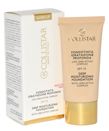 Тональный крем для лица, 30 мл Collistar, Deep Moisturizing Foundation
Тональный крем для лица, 30 мл Collistar, Deep Moisturizing Foundation