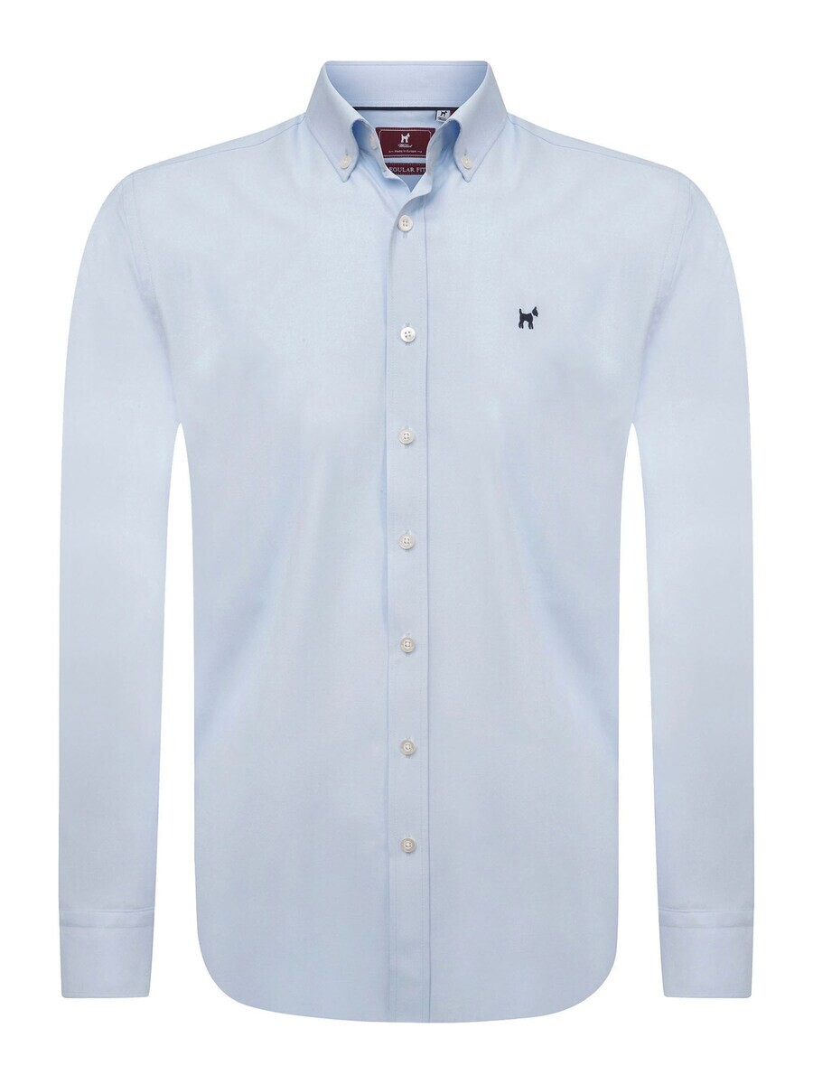 Повседневная рубашка Williot Regular fit Button Up Shirt Oxford, синий/темно-синий
Повседневная рубашка Williot Regular fit Button Up Shirt Oxford, синий/темно-синий