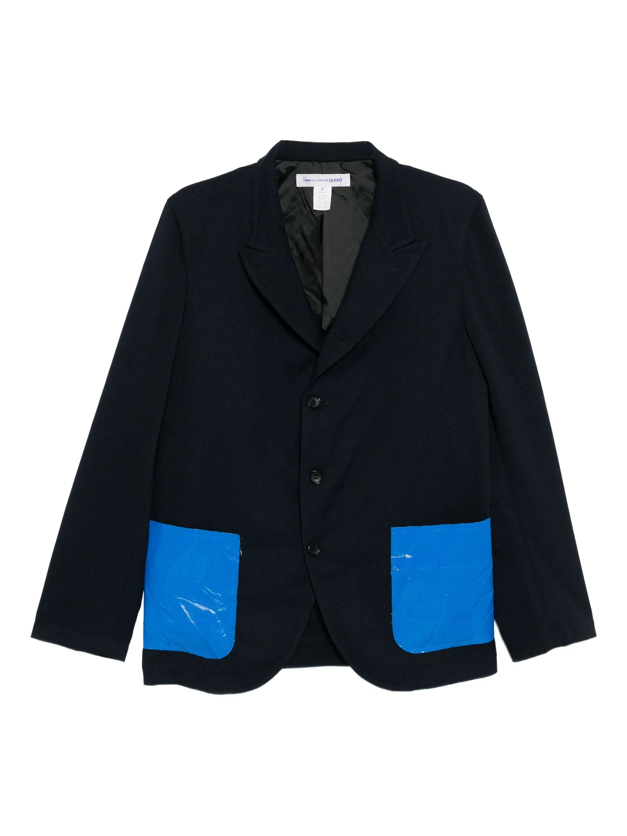 Куртка с накладными карманами Comme Des Garçons Shirt, синий
Куртка с накладными карманами Comme Des Garçons Shirt, синий