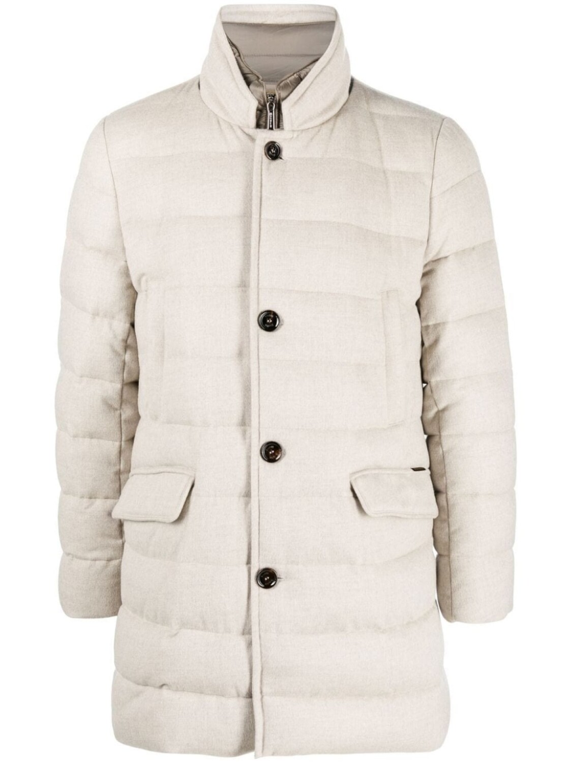 Moorer стеганое пальто на пуговицах, нейтральный цвет
Moorer стеганое пальто на пуговицах, нейтральный цвет