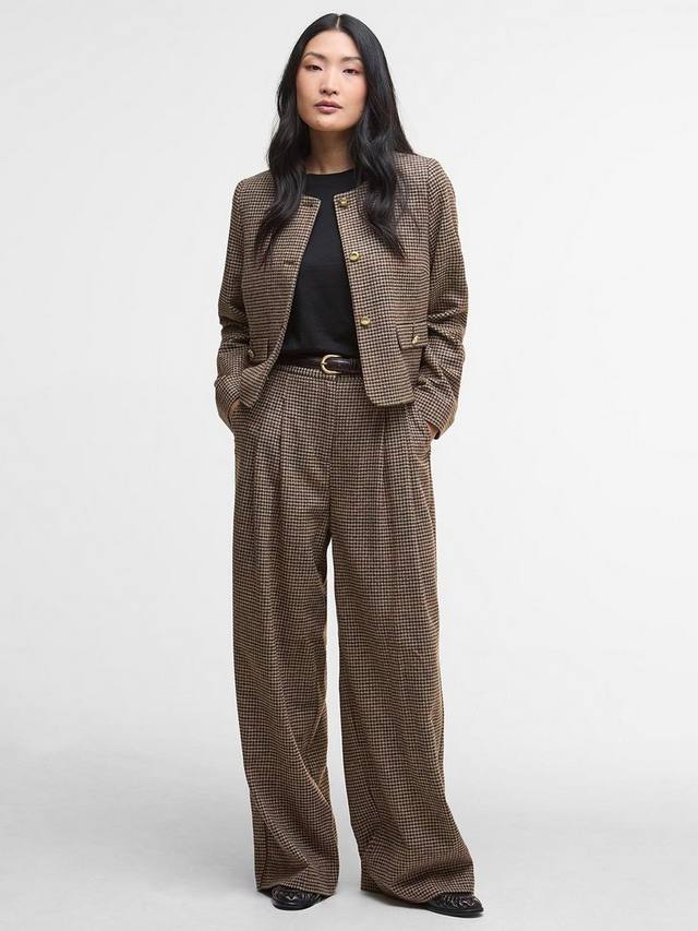 Sophia Check брюки из мериносовой шерсти Barbour, Brown
Sophia Check брюки из мериносовой шерсти Barbour, Brown