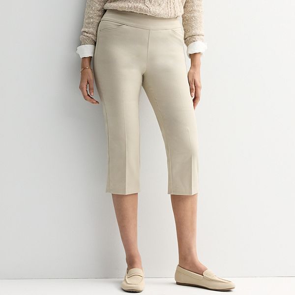 Женские капри effortless stretch Croft & Barrow, Odell Beige
Женские капри effortless stretch Croft & Barrow, Odell Beige