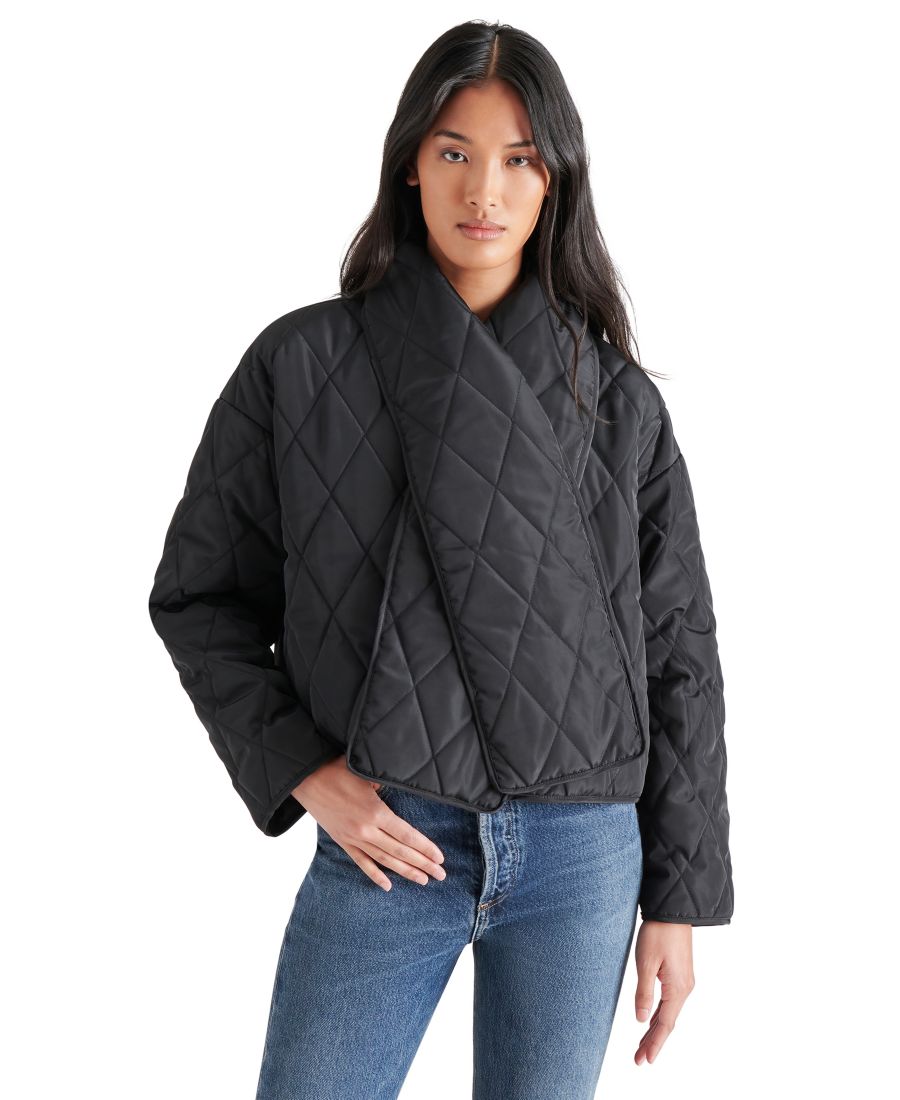 Женская стеганая куртка-шарф Diaryne Steve Madden, Black
Женская стеганая куртка-шарф Diaryne Steve Madden, Black