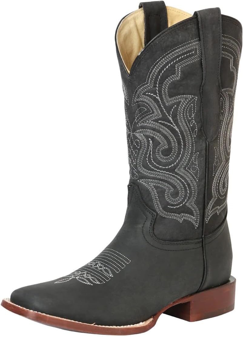 Мужские вестерн-ботинки El General Cowboy из сумасшедшей кожи, черные с состаренным эффектом, премиальная кожа Generic
Мужские вестерн-ботинки El General Cowboy из сумасшедшей кожи, черные с состаренным эффектом, премиальная кожа Generic