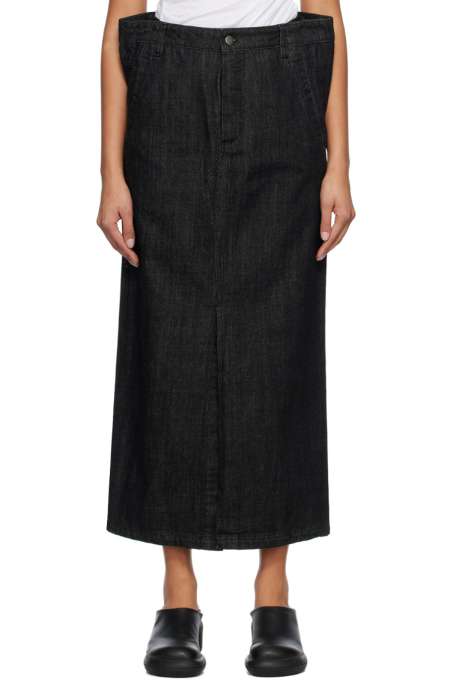 Прямая джинсовая юбка макси Subtle Le Nguyen, черный
Прямая джинсовая юбка макси Subtle Le Nguyen, черный