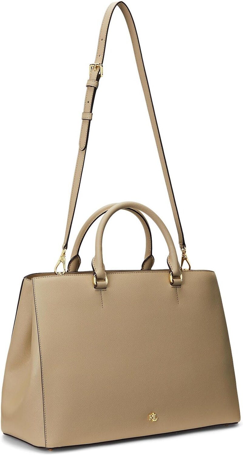 Сумка Lauren Ralph Lauren Crosshatch Leather Large Hanna Satchel, цвет Birch Tan
Сумка Lauren Ralph Lauren Crosshatch Leather Large Hanna Satchel, цвет Birch Tan