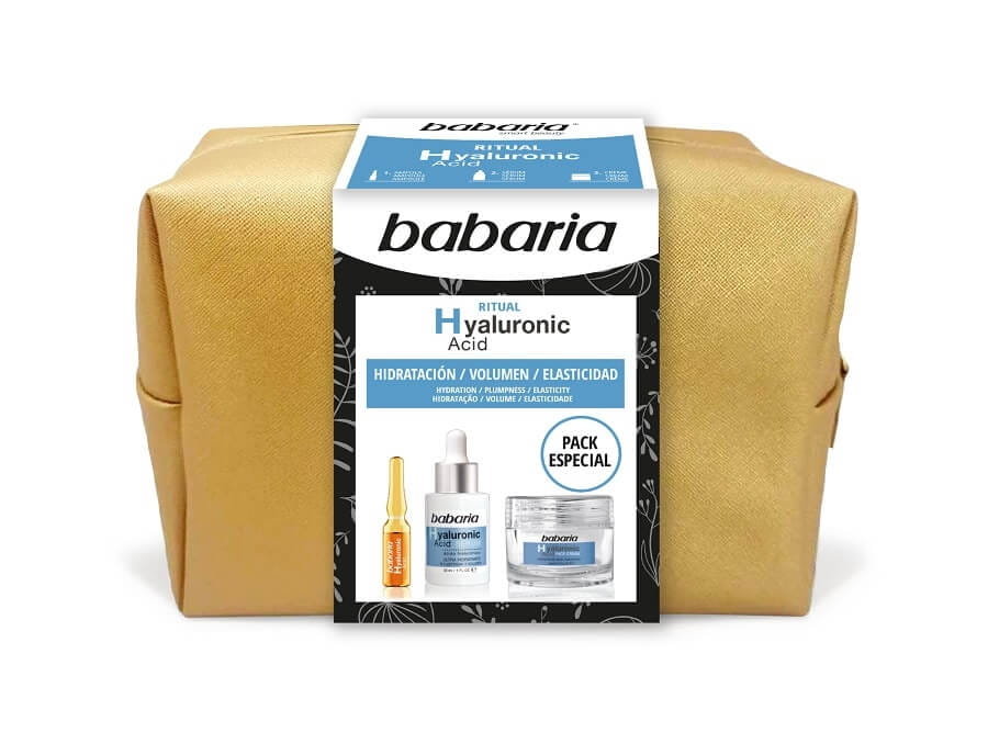 Подарочный набор с гиалуроновой кислотой Babaria (увлажнение)
Подарочный набор с гиалуроновой кислотой Babaria (увлажнение)