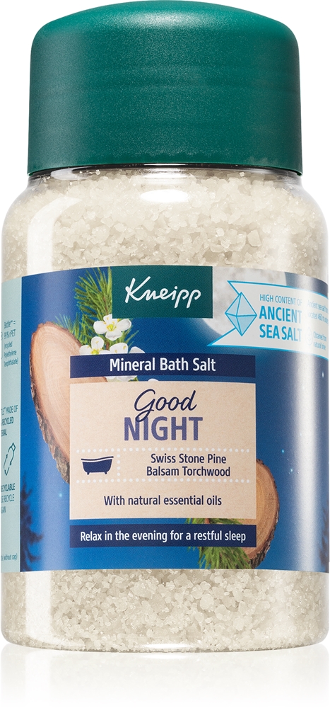 Соль для ванны «Спокойной ночи» Kneipp, swiss stone pine & balsam torchwood 500 гр
Соль для ванны «Спокойной ночи» Kneipp, swiss stone pine & balsam torchwood 500 гр