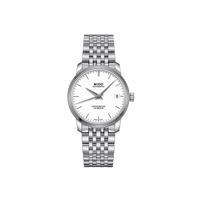 MIDO Часы Women's Watch, White Dial Silver Band
MIDO Часы Women's Watch, White Dial Silver Band
