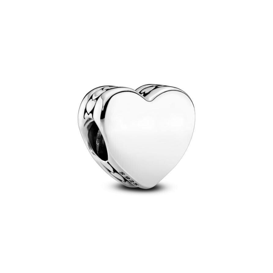 Шарм Engravable Heart Pandora, стерлинговое серебро
Шарм Engravable Heart Pandora, стерлинговое серебро