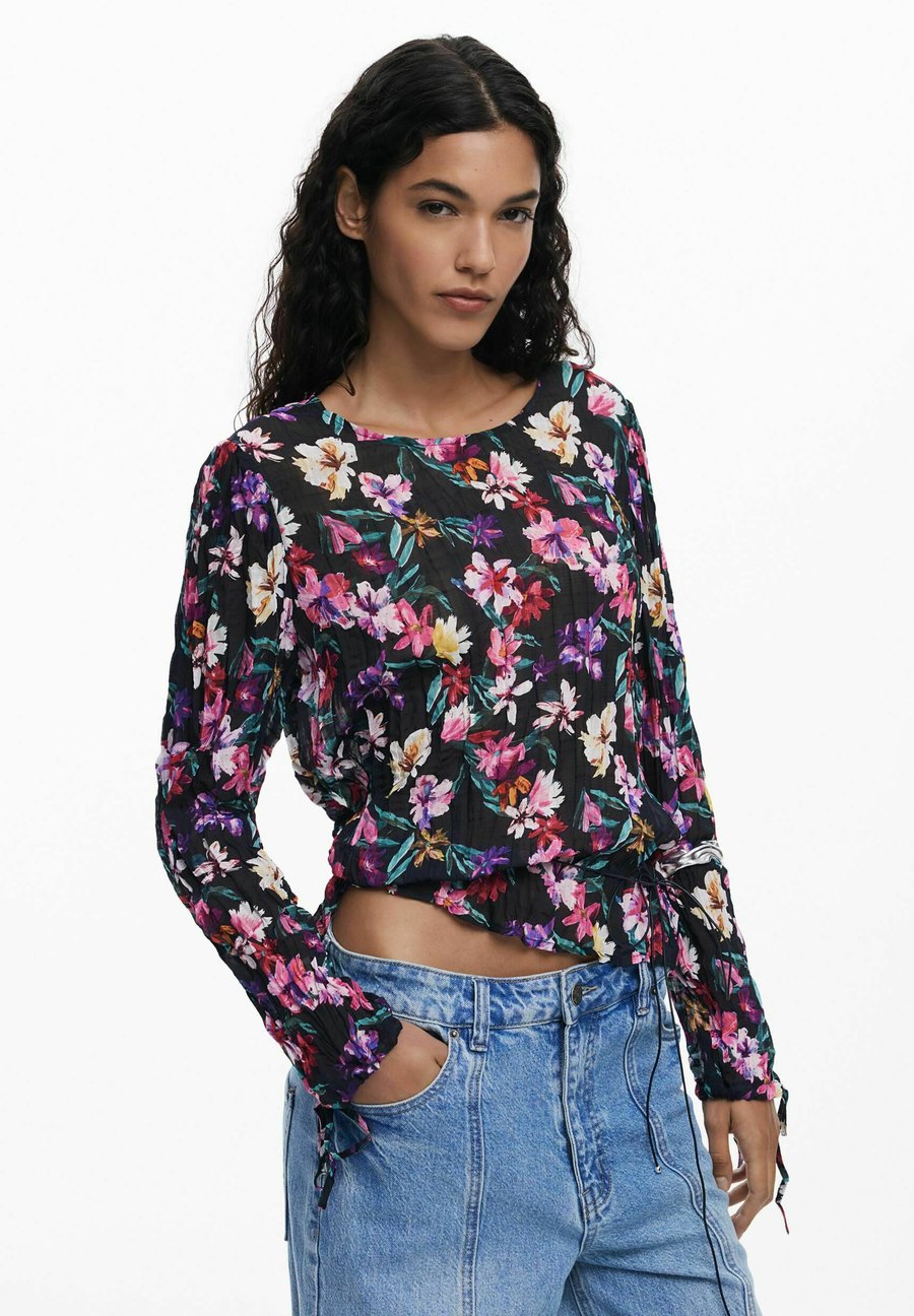 Блуза Desigual PLEATED FLORAL, Black
Блуза Desigual PLEATED FLORAL, Black