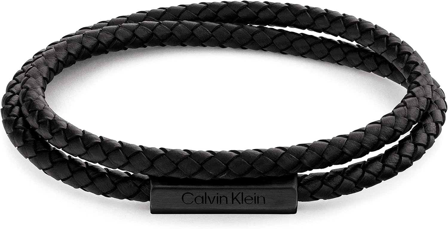 Мужской кожаный браслет Calvin Klein Jewelry, Black
Мужской кожаный браслет Calvin Klein Jewelry, Black