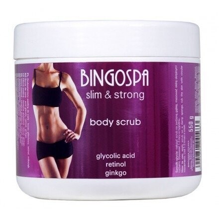 Пилинг для тела, 550 г Bingospa, Slim & Strong
Пилинг для тела, 550 г Bingospa, Slim & Strong