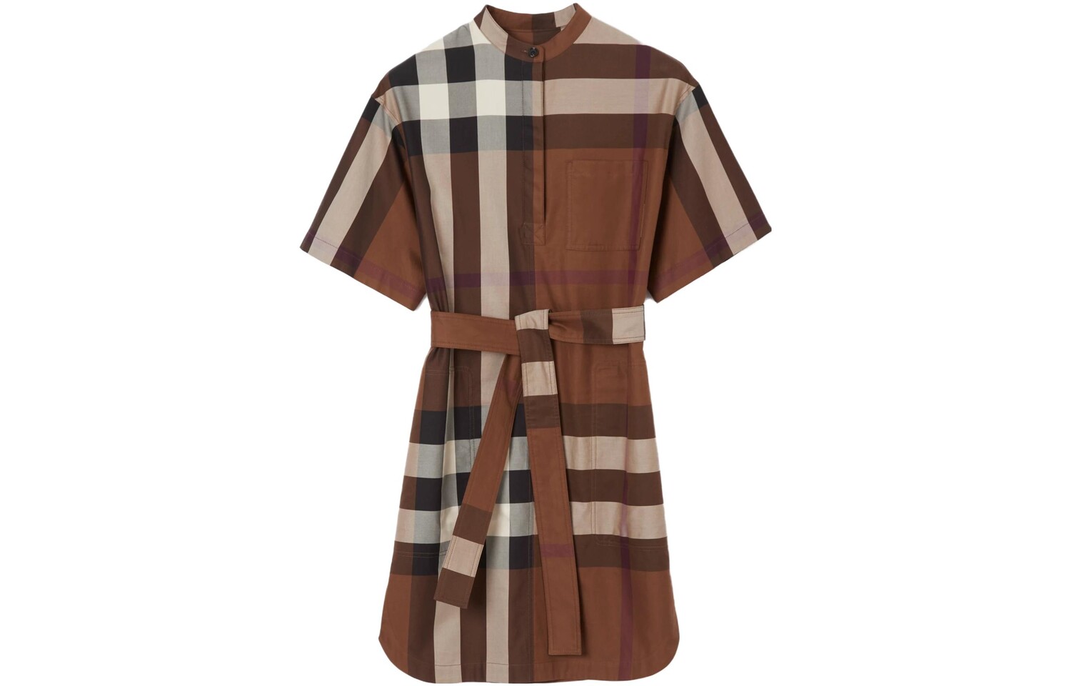 Платье женское Burberry с короткими рукавами, хаки
Платье женское Burberry с короткими рукавами, хаки