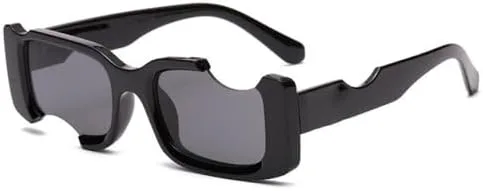 Солнцезащитные очки в стиле хип-хоп 2027 года, квадратные, для женщин и мужчин, с вырезом, белые, синие, винтажные, с защитой от УФ-излучения MTZJH, Gray
Солнцезащитные очки в стиле хип-хоп 2027 года, квадратные, для женщин и мужчин, с вырезом, белые, синие, винтажные, с защитой от УФ-излучения MTZJH, Gray