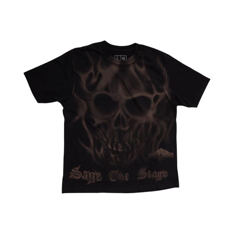 Футболка Cactus Jack by Travis Scott x WWE Sage The Stage T-Shirt, Black 
Футболка Cactus Jack by Travis Scott x WWE Sage The Stage T-Shirt, Black