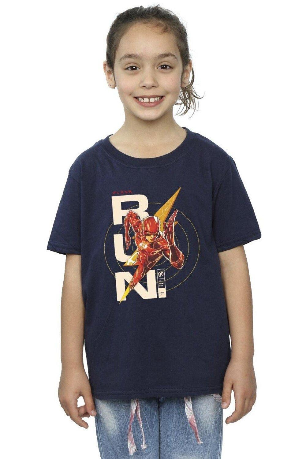 Хлопковая футболка Flash Run DC Comics, темно-синий
Хлопковая футболка Flash Run DC Comics, темно-синий