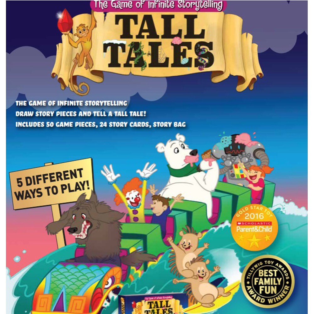 Настольная игра SCS Direct Tall Tales: The Game of Infinite Storytelling
Настольная игра SCS Direct Tall Tales: The Game of Infinite Storytelling