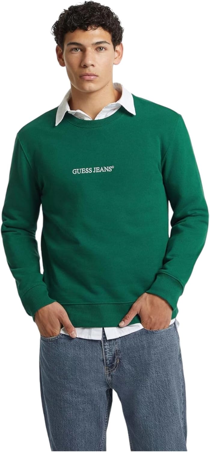 GUESS Свитер с вышитым логотипом, Eternal Green
GUESS Свитер с вышитым логотипом, Eternal Green
