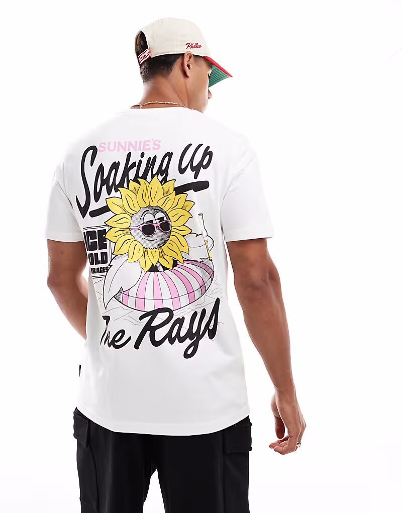 Футболки Lyle & Scott Ss, солнцезащитные очки, футболка с принтом «бар у бассейна» в цвете 626 белого цвета
Футболки Lyle & Scott Ss, солнцезащитные очки, футболка с принтом «бар у бассейна» в цвете 626 белого цвета