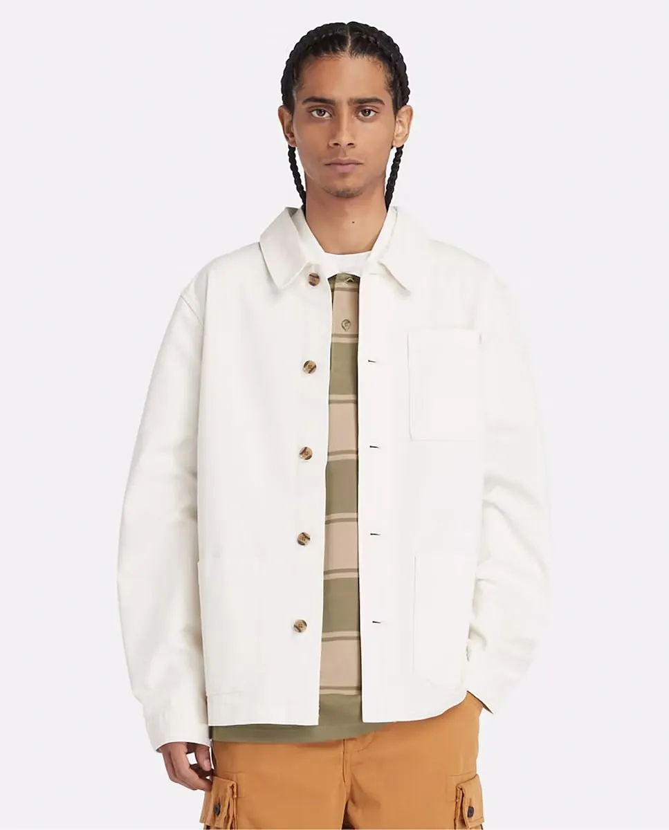 Мужская куртка на пуговицах с карманами Timberland, белый
Мужская куртка на пуговицах с карманами Timberland, белый