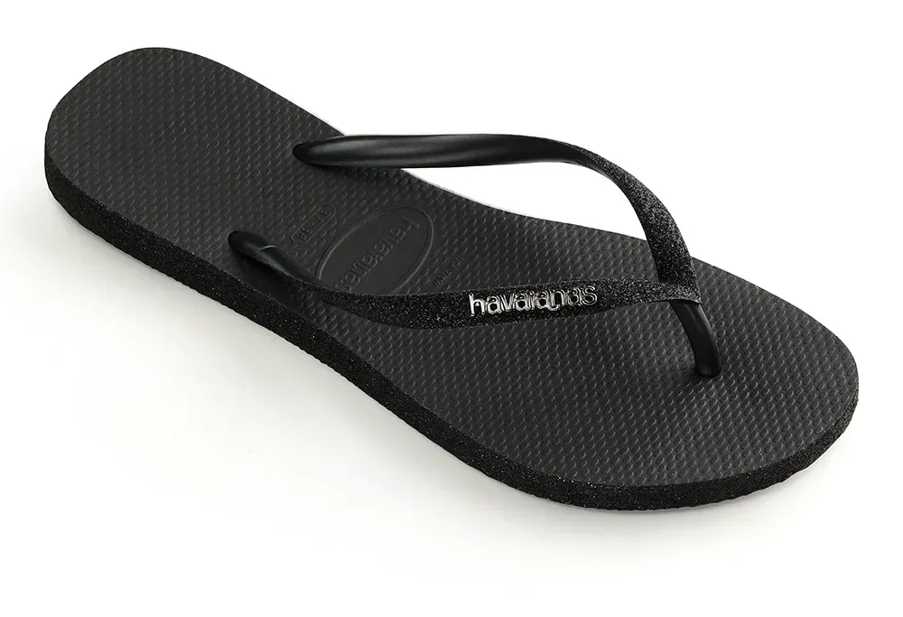 Шлепанцы Havaianas "SLIM SPARKLE 2", летняя обувь, тапочки, туфли для бассейна с блестками, черный
Шлепанцы Havaianas "SLIM SPARKLE 2", летняя обувь, тапочки, туфли для бассейна с блестками, черный