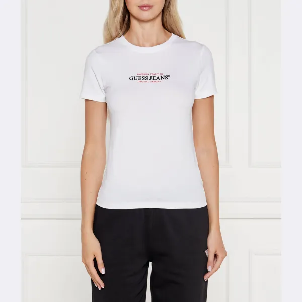 Американская футболка узкого кроя Guess, белый
Американская футболка узкого кроя Guess, белый