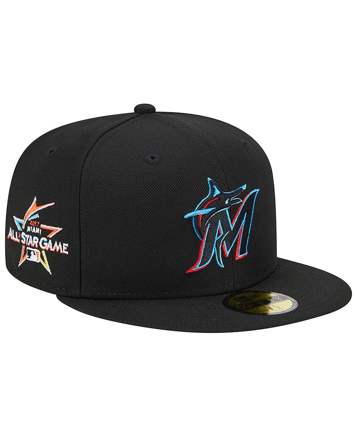 Мужская черная облегающая шляпа Miami Marlins MLB All-Star Game Team цвета 59FIFTY 2017 New Era
Мужская черная облегающая шляпа Miami Marlins MLB All-Star Game Team цвета 59FIFTY 2017 New Era