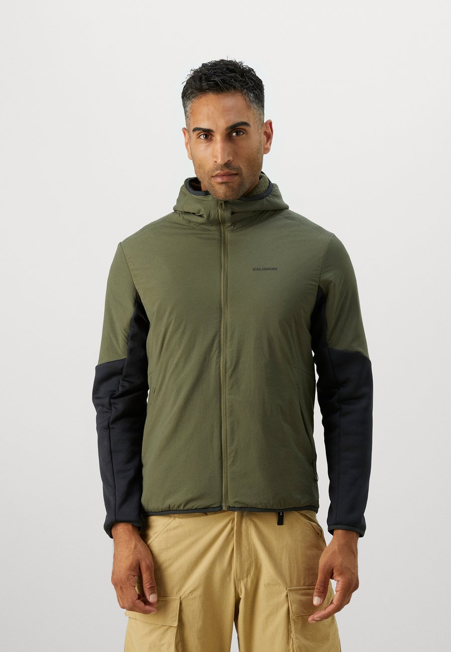 Куртка Salomon OUTLINE WARM HYBRID, Grape Leaf/Deep Black/Green
Куртка Salomon OUTLINE WARM HYBRID, Grape Leaf/Deep Black/Green