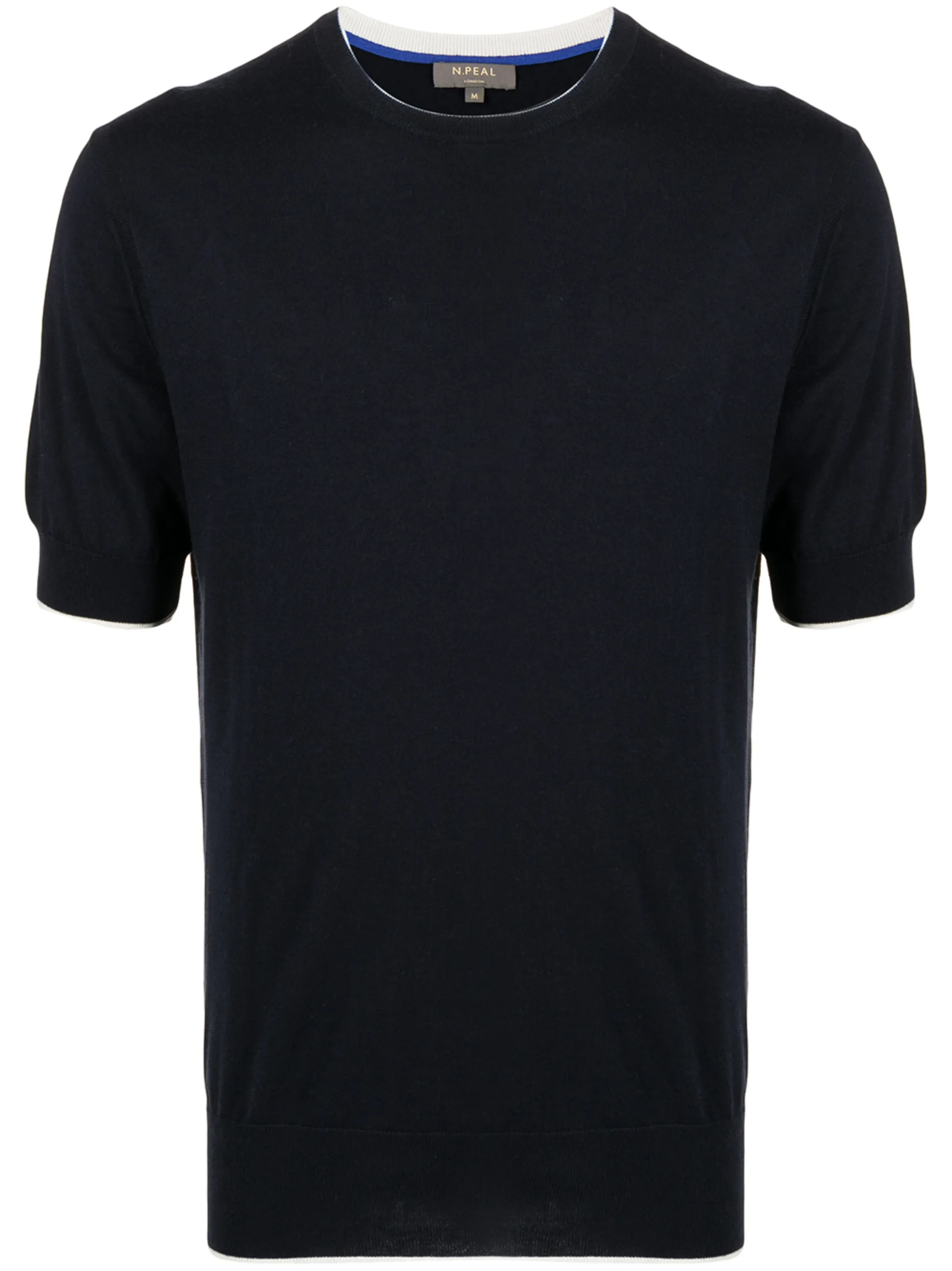 Футболка с круглым вырезом N.Peal, синий
Футболка с круглым вырезом N.Peal, синий