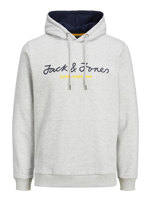 Пуловер с капюшоном Jack & Jones, серый 
Пуловер с капюшоном Jack & Jones, серый