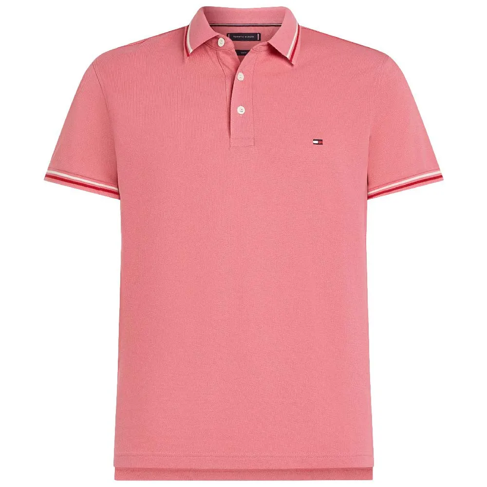 Поло с коротким рукавом Tommy Hilfiger Tipped Slim Fit, розовый
Поло с коротким рукавом Tommy Hilfiger Tipped Slim Fit, розовый