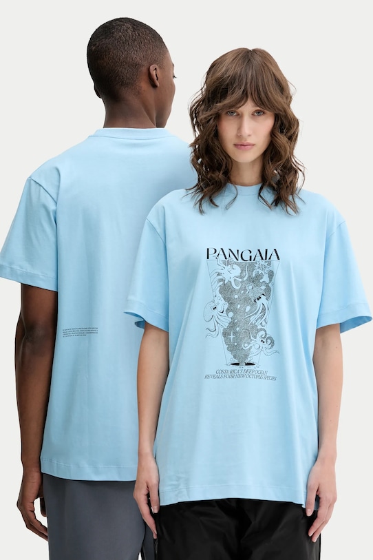 Футболка из хлопка Pangaia, синий
Футболка из хлопка Pangaia, синий