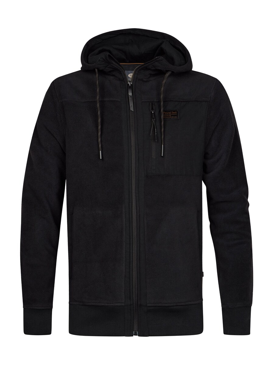 Толстовка с капюшоном на молнии Petrol Industries, черный
Толстовка с капюшоном на молнии Petrol Industries, черный