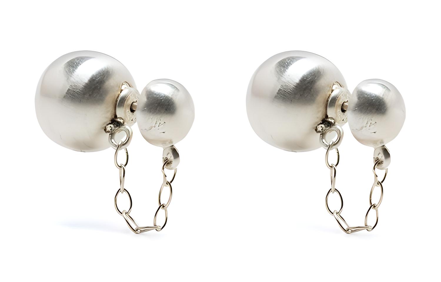 Jil Sander Серьги-гвоздики женские, серебряные
Jil Sander Серьги-гвоздики женские, серебряные