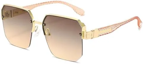 Винтажные безободковые солнцезащитные очки 2027 года для мужчин, полуободковые солнцезащитные очки для женщин, градиентные очки, защита от УФ-излучения UV400 MTZJH, 3
Винтажные безободковые солнцезащитные очки 2027 года для мужчин, полуободковые солнцезащитные очки для женщин, градиентные очки, защита от УФ-излучения UV400 MTZJH, 3