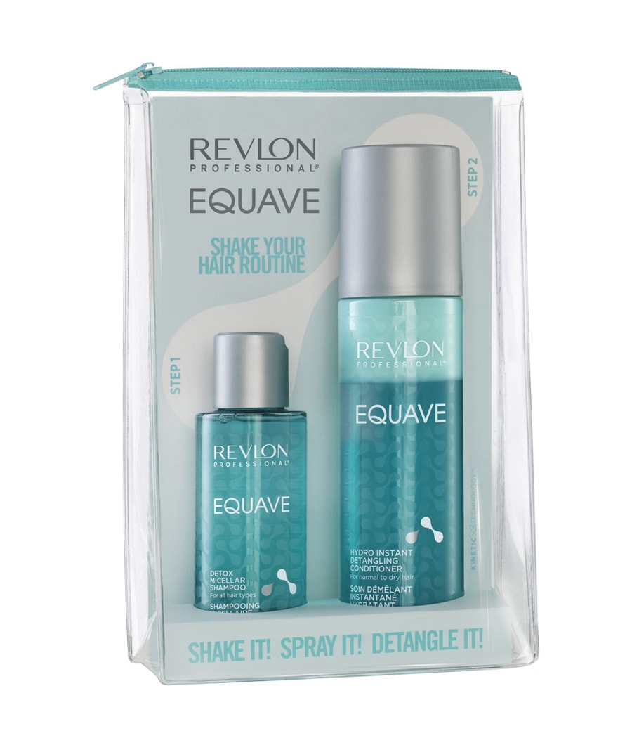 Набор для ухода за волосами Revlon Professional Equave Hydro Pack Set - Detangling Conditioner & Detox Micellar Shampoo, 1 шт.
Набор для ухода за волосами Revlon Professional Equave Hydro Pack Set - Detangling Conditioner & Detox Micellar Shampoo, 1 шт.
