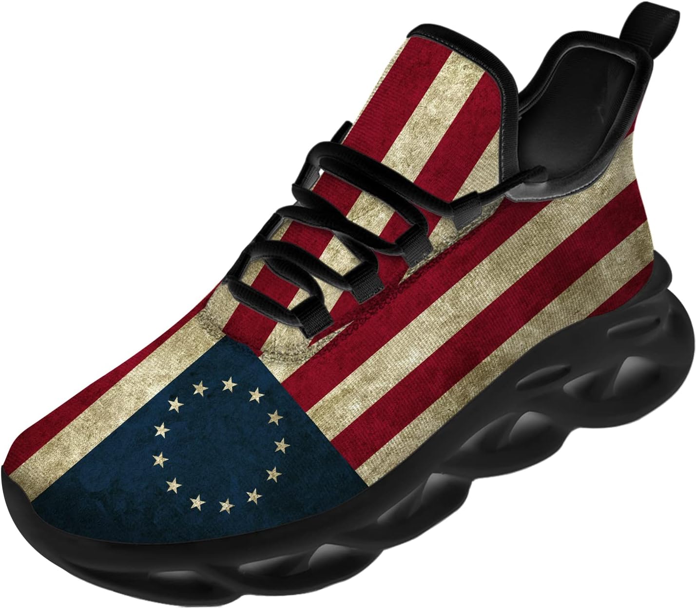 Кроссовки Ciadoon для мужчин и женщин, для бега по дороге, ходьбы, тенниса, с американским флагом, подарок для него и нее, Multicolor
Кроссовки Ciadoon для мужчин и женщин, для бега по дороге, ходьбы, тенниса, с американским флагом, подарок для него и нее, Multicolor