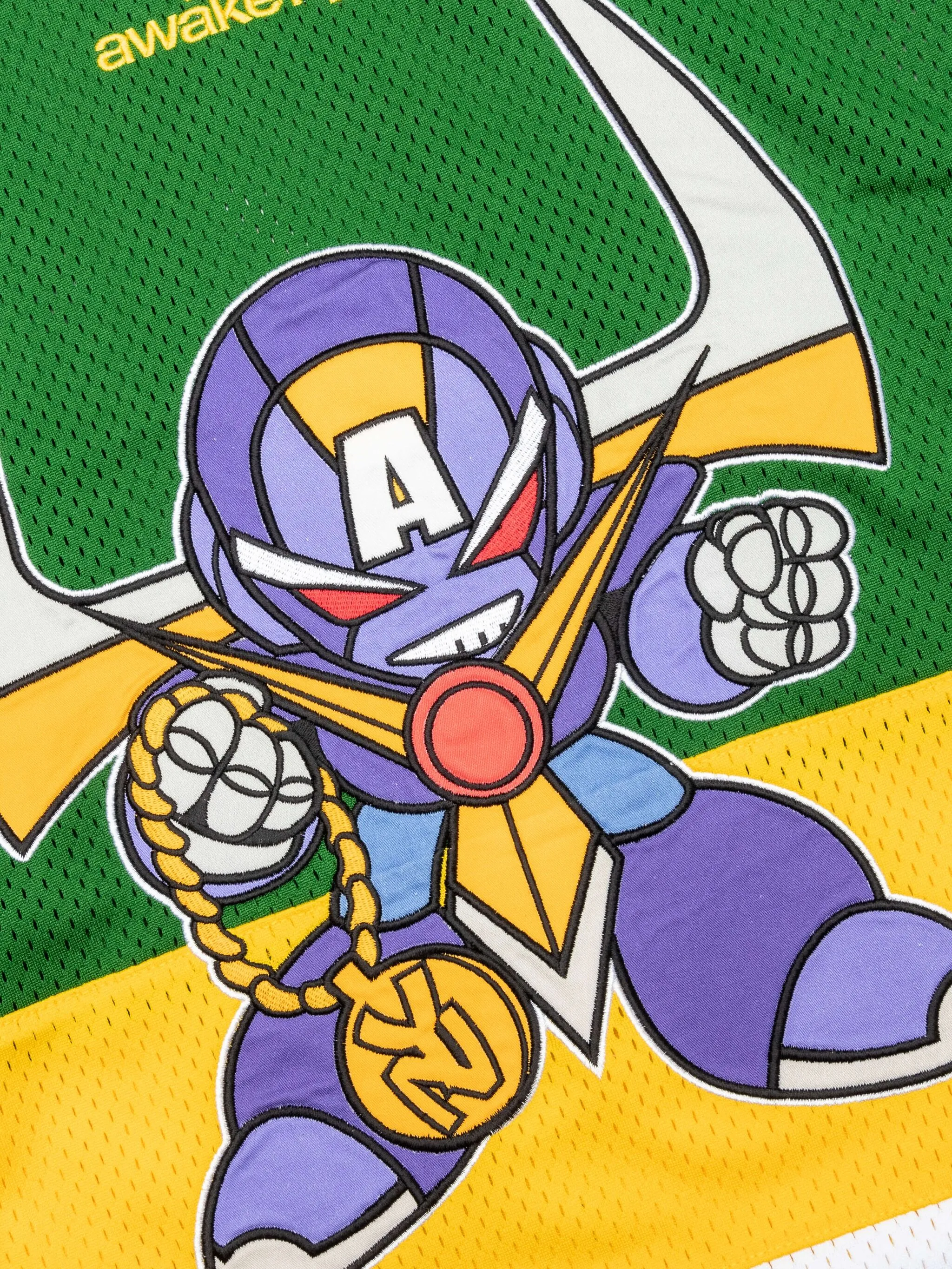 Сетчатая футболка Awake Ny, зеленый
Сетчатая футболка Awake Ny, зеленый