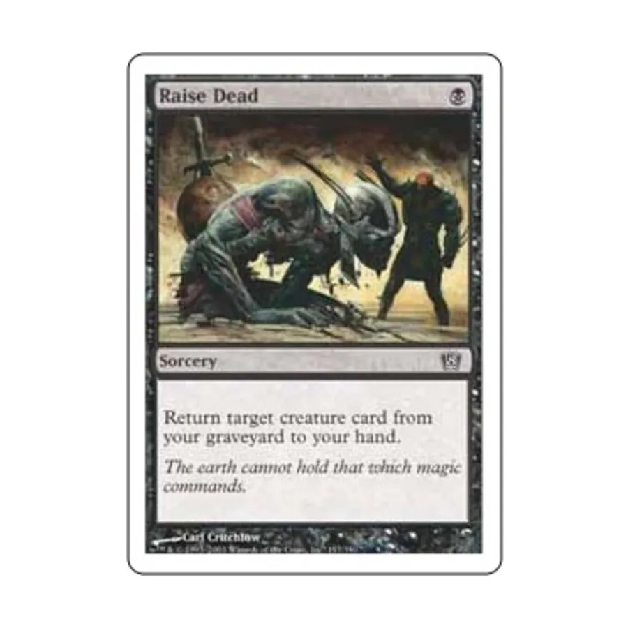 CCG Воскресить мертвых (С), MTG - 8th Edition
CCG Воскресить мертвых (С), MTG - 8th Edition