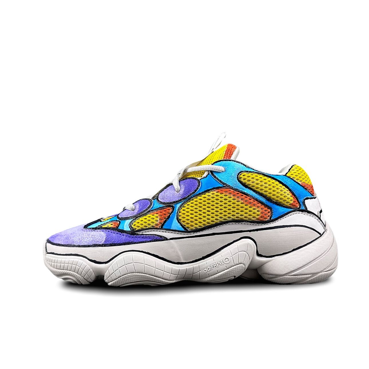 Кроссовки adidas originals Yeezy 500 Chunky Sneakers Unisex Low-top Yellow-blue-violet, цвет Anime two-dimensional
Кроссовки adidas originals Yeezy 500 Chunky Sneakers Unisex Low-top Yellow-blue-violet, цвет Anime two-dimensional